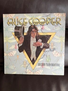 Alice Cooper Welcome To My Nightmare 1975 Original 1st Pressng LP Vinyl SD 18130